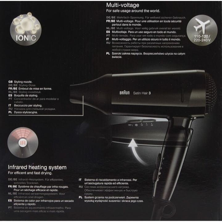 Actual product image Braun Satin Hair 3 HD 350