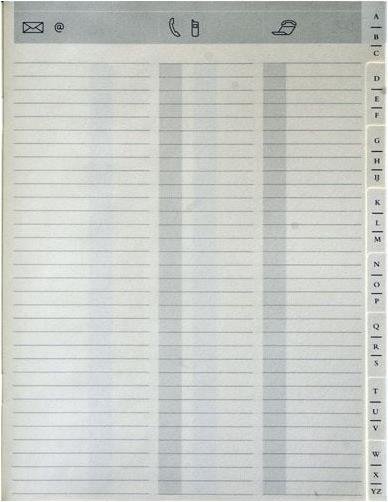 Actual product image Brepols Address register chamois 133902000 17x22cm (17 x 22 cm)