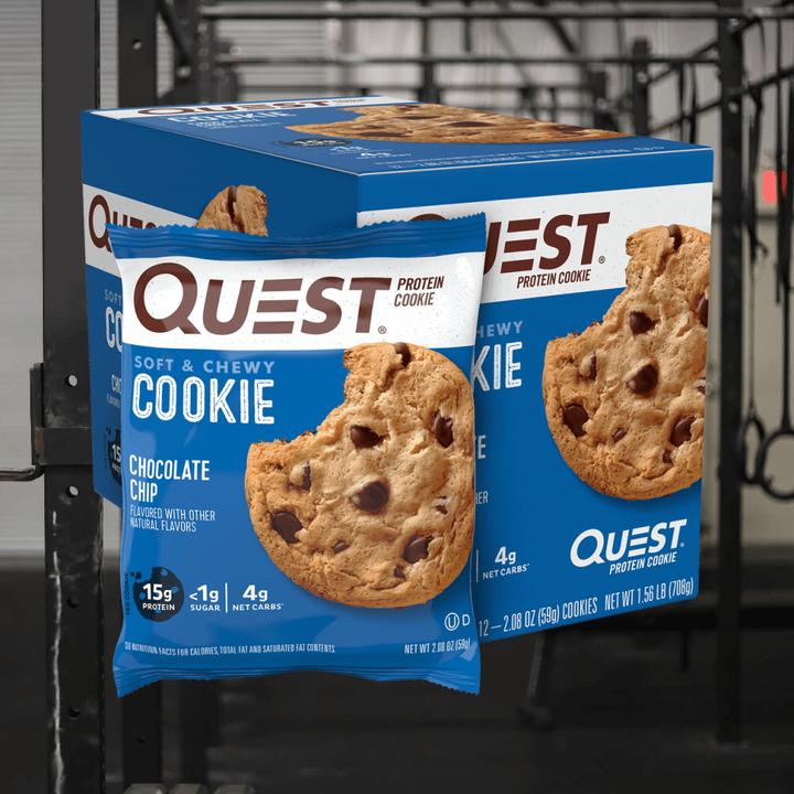 Image du produit Quest Cookie aux protéines (Chocolate, 12 pcs, 59 g)
