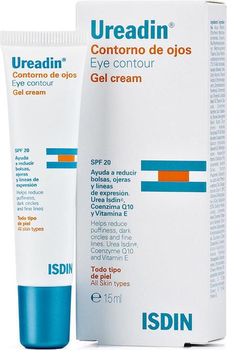 Image du produit Isdin Ureadin contour des yeux gel crème Spf20 15ml (Gel, 15 ml, Journée)