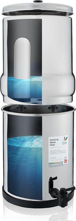 Actual product image British Berkefeld RVS waterfilter