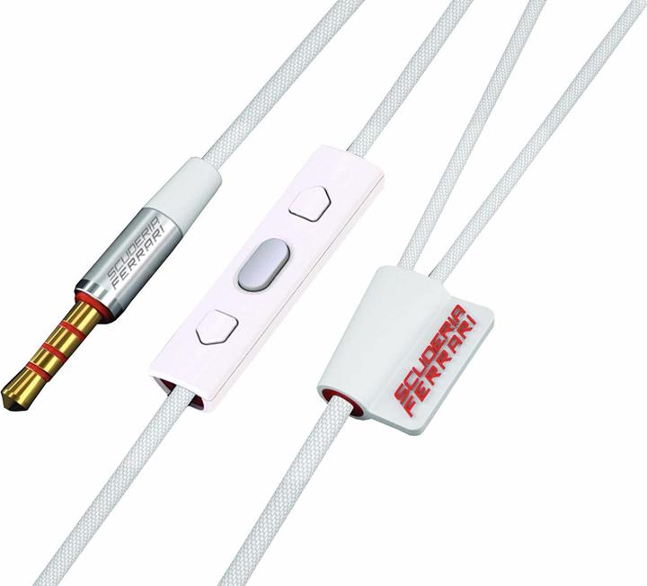 Actual product image Logic3 Ferrari by Scuderia R100i, in-ear headset (Cable)