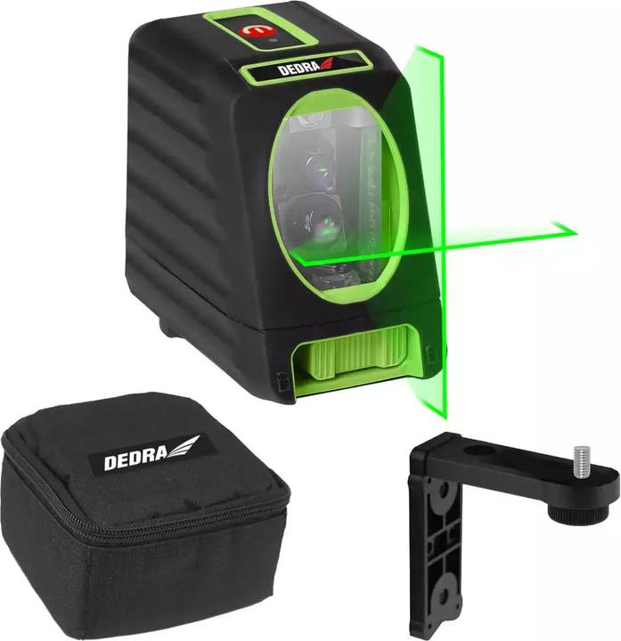 Actual product image Dedra Cross line laser MC0903 green 30 m (30 m)