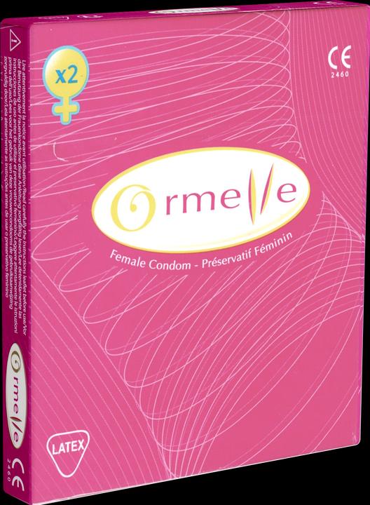 Produktbild Ormelle Female Condom – Frauenkondome aus Latex für selbstbestimmte Verhütung und hohen Komfort (2 Stk.)