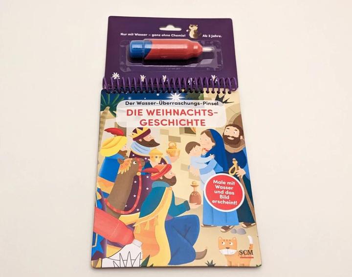 Produktbild Der Wasser-Überraschungs-Pinsel - Die Weihnachtsgeschichte