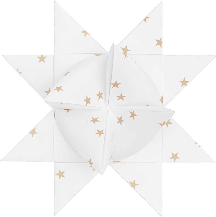 Produktbild Rico Design Papierstreifen "Goldsterne", 60 Streifen (120 g/m², 60 x)