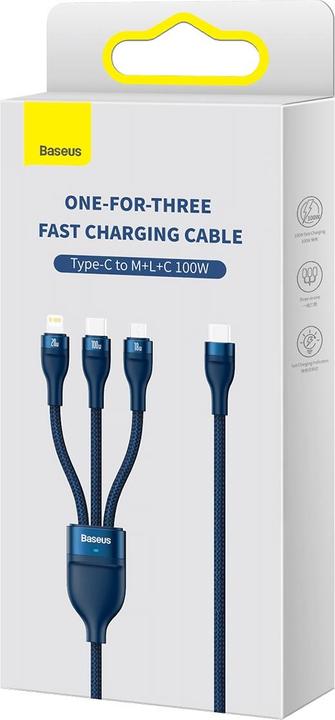 Produktbild Baseus 3in1 (1.50 m, USB 3.2 Gen 1)