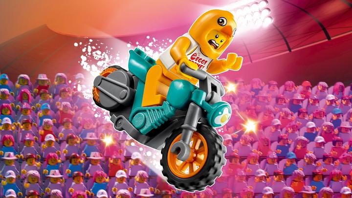 Image du produit LEGO Vélo cascadeur de la mascotte (60310, LEGO City)