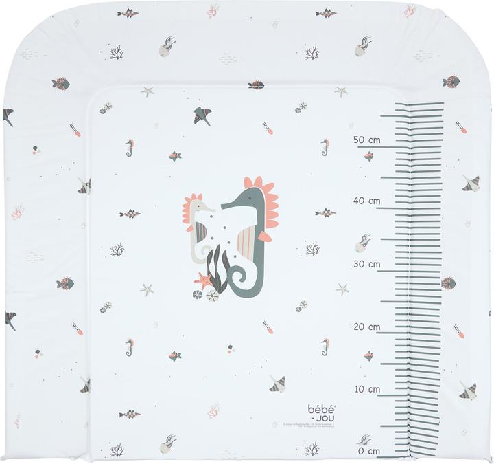 Zewi Coussin à langer Ocean Vibes 72 x 77 cm (72 x 77 cm)