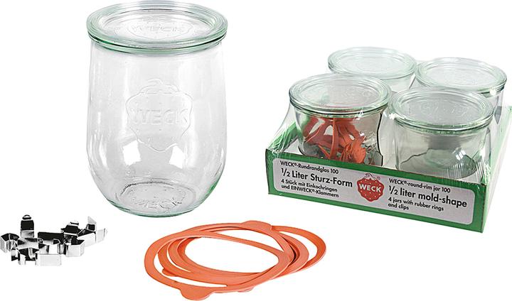 Weck Round edge glass Tulip 100 (1 pcs., 1 l)