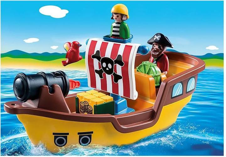 Actual product image Playmobil Pirate ship (9118)