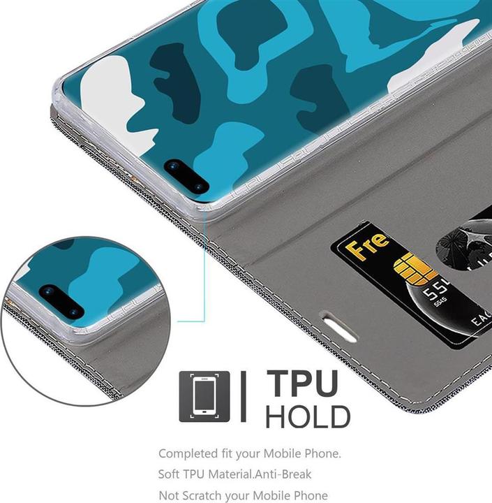 Image du produit Cadorabo Couverture look jeans Book (Huawei P40 Pro+)