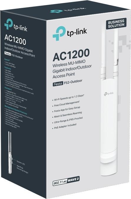 Produktbild TP-Link AP AC1200 Festa F52-Outdoor (867 Mbit/s)