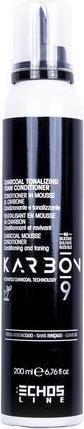 Actual product image Echosline Carbon 9 Charcoal Toning Foam Conditioner 200ml (200 ml)