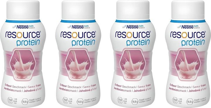 Produktbild Resource Protein Erdbeer (Erdbeere, 4 x)