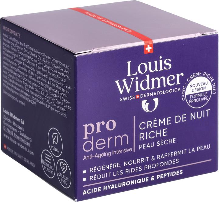 Produktbild Louis Widmer Proderm Nachtcr reichha parf 50ml (50 ml, Nachtcreme)