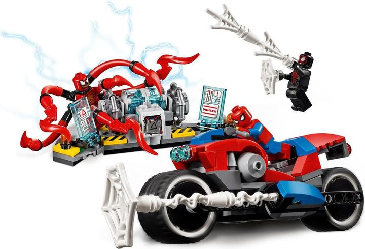 Image du produit LEGO Le sauvetage de la moto Spider-Man (76113, LEGO Marvel)