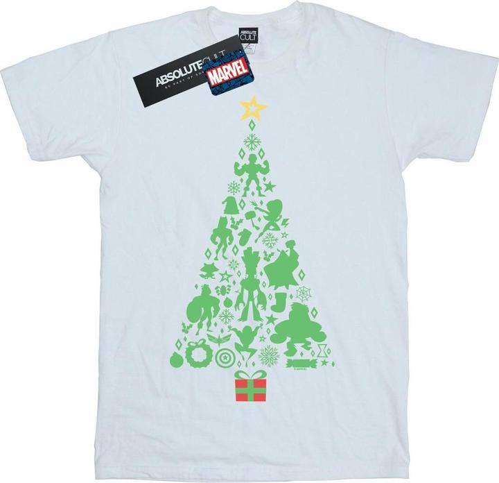 Avengers Christmas Tree TShirt (M)