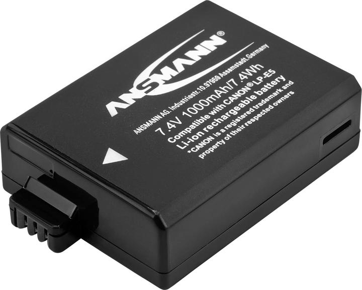 Actual product image Ansmann Canon LP-E5 Battery (Camera battery)