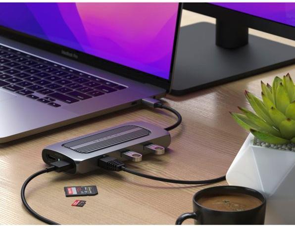 Produktbild Satechi St-Ucmxam (USB-C, 10 Ports)