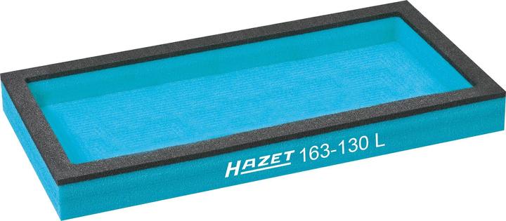 Actual product image HAZET 2-component soft foam insert ∙ empty 163-130L