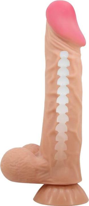 Image du produit Pretty Love Gode Réaliste De La Série Sliding Skin Avec Ventouse Sliding Skin Marron 24 cm