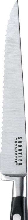 Produktbild Richardson Sheffield SABATIER TROMPETTE Steakmesser Set 6-teilig schwarz, für 6 Personen (6 Stück, Messer)