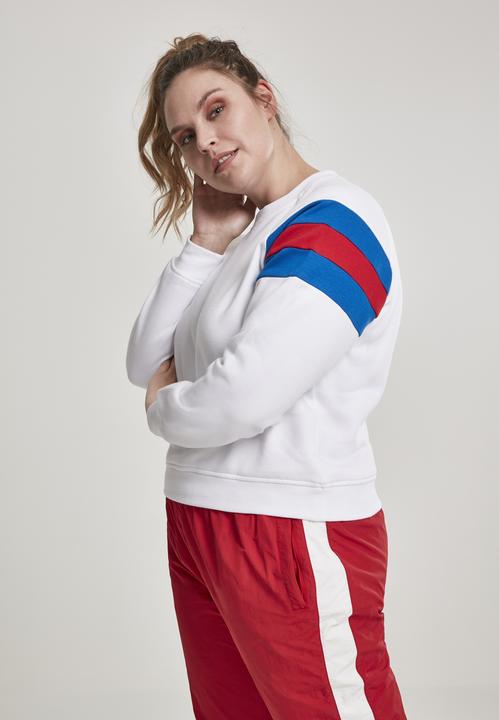 Immagine prodotto Urban Classics Girocollo con maniche a strisce da donna (XXL)