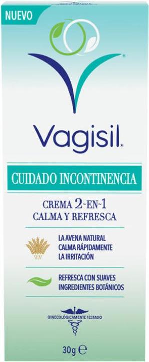 Image du produit Vagisil Soin d'Incontinence 2 En 1 Crème 30g (Crème intime)