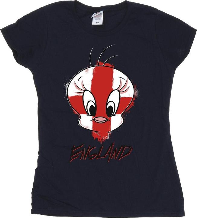 Looney Tunes Tweety England Face TShirt (S)
