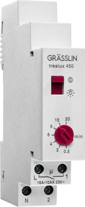 Produktbild Elbro REG-Treppenhausautomat trealux 450, Minuten- oder Dauerlicht, 2600 W
