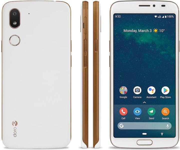 Produktbild Doro 8080 (32 GB, White, 5.70", Single SIM, 16 Mpx, 4G)
