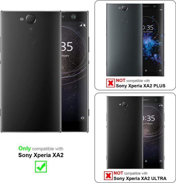 Actual product image Cadorabo Case for Sony Xperia XA2 with belt clip (Sony Xperia XA2)