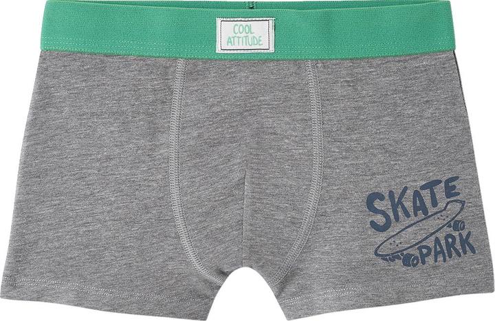 Immagine prodotto Vertbaudet Confezione da 5 boxer da ragazzo elasticizzati, skater (128, Confezione da 5 pezzi)