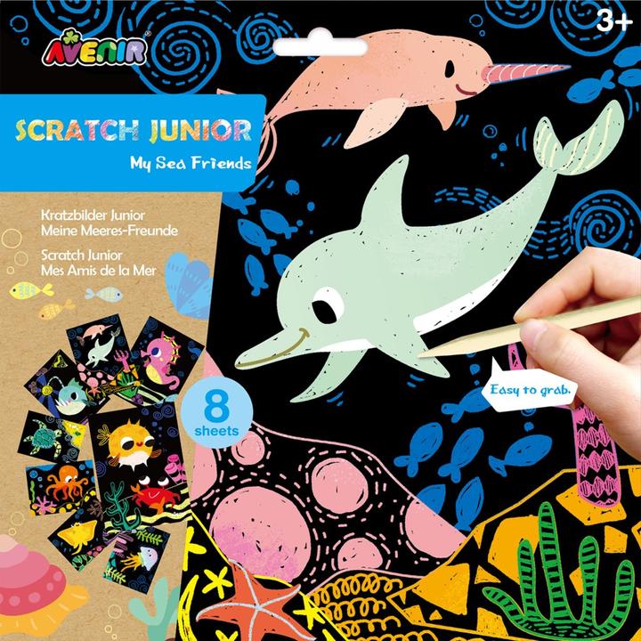 Actual product image Avenir Scratch Junior Sea Friends