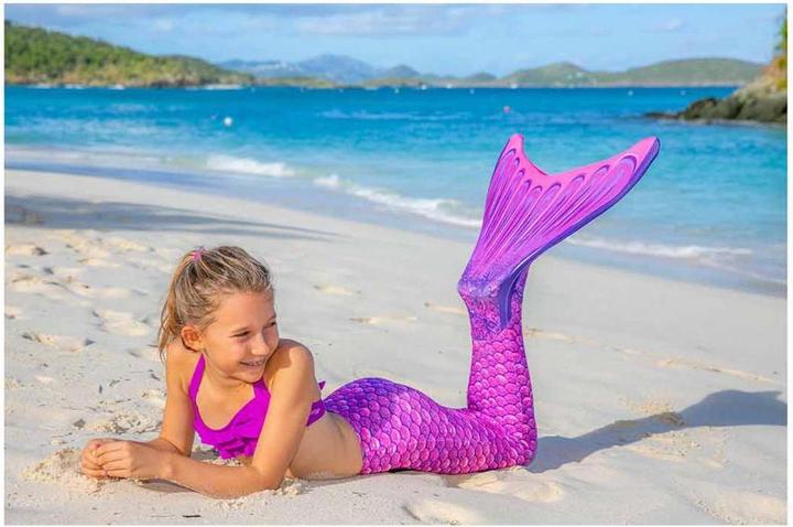 Actual product image Fin Fun Mermaid fin purple (S)