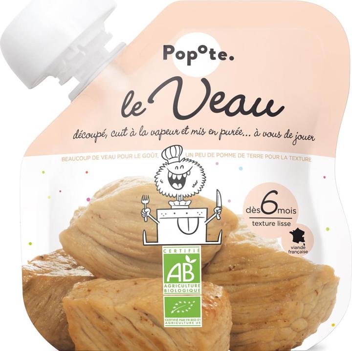 Popote Quetschie Kalb BIO (60 g)