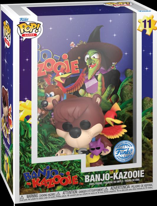 Actual product image Funko POP! game covers Banjo-Kazooie Exclusive