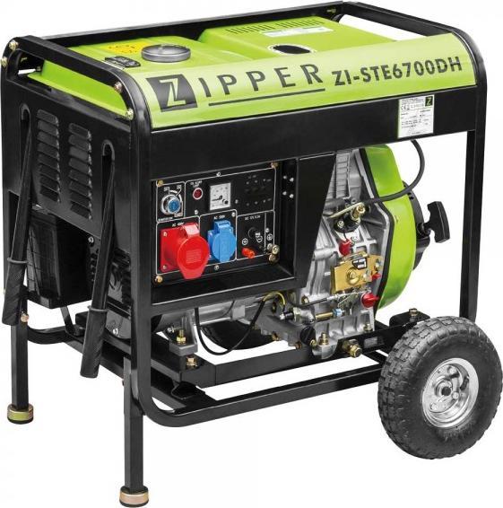 Produktbild Zipper Reissverschluss Reissverschluss ZI-STE6700DH Stromgenerator Diesel (5700 W, 12.50 l)