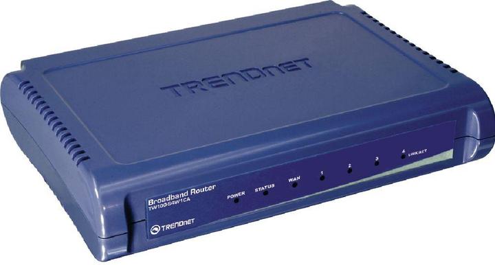 Image du produit Trendnet DSL, 4 ports, TCP/IP,.