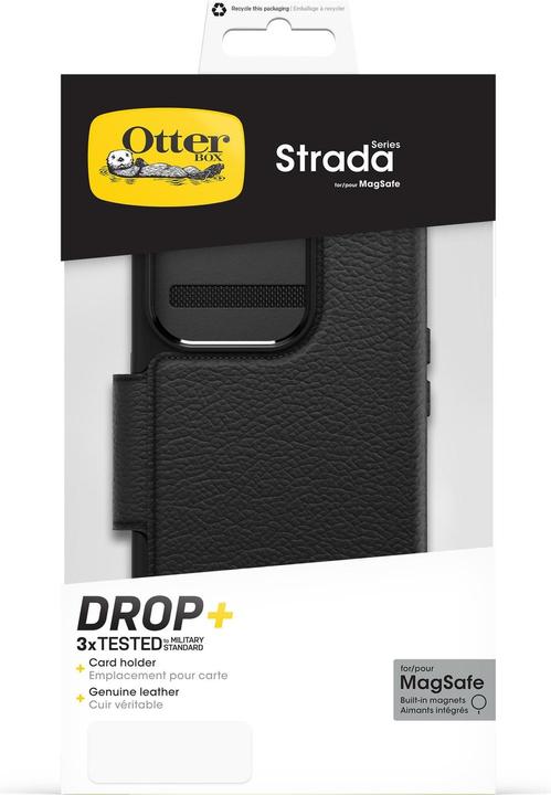 Produktbild OtterBox Strada Folio mit MagSafe (Apple iPhone 15 Pro)