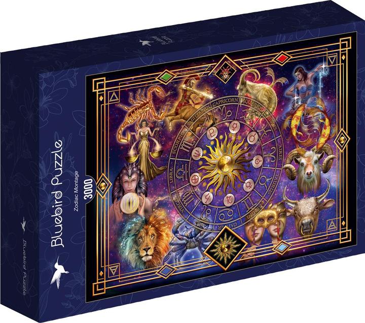 Actual product image Bluebird Puzzle 3000 pieces Zodiac Assembly (3000 pieces)