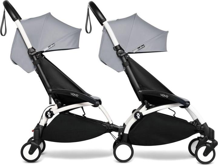 Produktbild Babyzen YOYO² 6+ white mit Connect 6+ Textilset