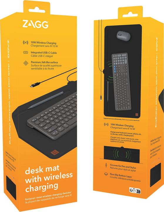 Produktbild Zagg Wireless Charging Desk Mat