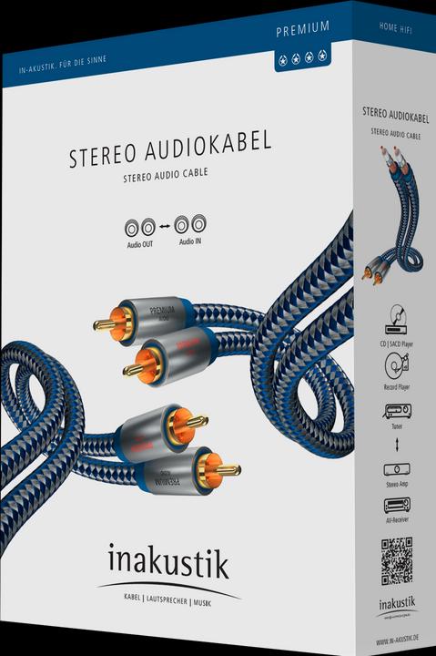 Produktbild Inakustik Premium Stereo-Verbindung (1.50 m, Cinch)