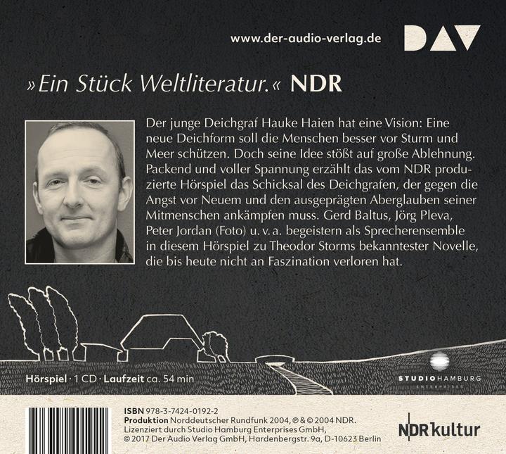 Produktbild Der Schimmelreiter (Theodor Storm, Jörg Pleva, Peter Jordan, Gerd Baltus, Deutsch)