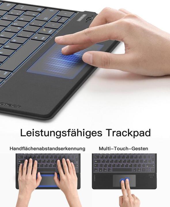 Actual product image Inateck Keyboard 01104 gray (KB01104 gray) (DE, IPad Pro 11)