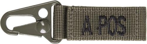 Mil-tec Keyholder Blutgruppe