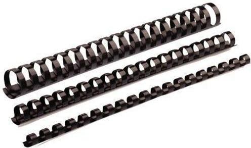 Actual product image Fellowes Binder spine 32mm, 21 rings, black, 50pcs.