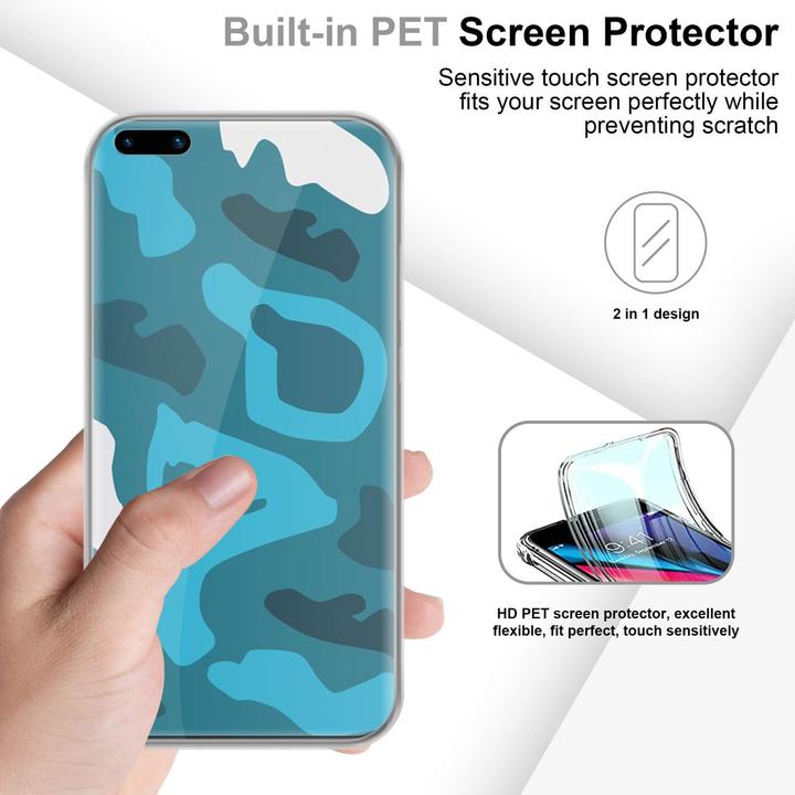 Image du produit Cadorabo Coque pour Huawei P40 PRO / P40 PRO+ TPU 360 Grad Case (Huawei P40 Pro+)